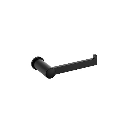 Moen Summit Single Post Paper Holder in Matte Black YB6309BL